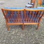 Eetkamer Set - Ole Wanscher & Schou Andersen - Bankje Met 3 Stoelen thumbnail 20