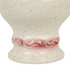 Roze Vintage Vaas West Germany Bloemen Üebelacker Keramik 634-30 thumbnail 8