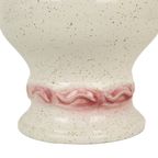 Roze Vintage Vaas West Germany Bloemen Üebelacker Keramik 634-30 thumbnail 6