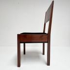 Haagse School Set Eetkamerstoelen Van Muntendam, 1920's thumbnail 16