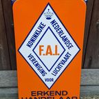 Pracht Emaille Tekstbord Uit De Luchtvaart Branche🛩 thumbnail 9