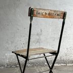 Antique Brewery Terrace Stools + Table thumbnail 10