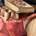 Jef Diels. Stilleven Met Boeken En Rookpijpen. thumbnail 8