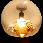 Vintage Grote Murano Glas "Mazzega" Hanglamp, Italië Jaren '70 thumbnail 3