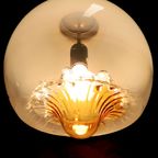 Vintage Grote Murano Glas "Mazzega" Hanglamp, Italië Jaren '70 thumbnail 6