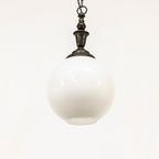 Antieke Opaline Hanglamp thumbnail 4