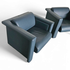 Pair / Trix And Robert Haussmann / Leather Chairs By Knoll thumbnail 25