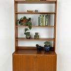 Scandinavisch Vintage Teak Fineren Boekenkast Stenstund thumbnail 16