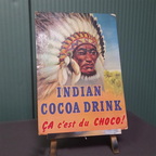 Belgisch Reclamekarton Voor Indian Cocoa Drink thumbnail 2