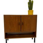 Vintage Kastje Compact Dressoir Jaren 60 Teak Fineer thumbnail 8