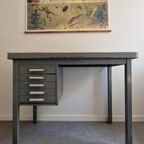 Vintage Metalen Bureau Bureautje Gispen Stijl thumbnail 11