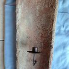 Terracotta Dakpan Met Kaarsenhouder Met Druipbescherming thumbnail 3
