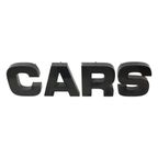 Grote Metalen Letters Cars Zwart Gelakt Reclame Mancave thumbnail 8