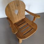Oak Lounge Chairs 1960s thumbnail 7