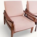 Set Van 2 Deense Mid Century Modern Fauteuils - Jaren 60 thumbnail 5