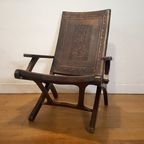 Fauteuil In Leer Van Angel Pazmino 1974 thumbnail 4