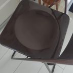 Vintage Klapstoel Ikea Niels Gammelgaard Bruin Kunststof thumbnail 6