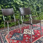 3X Vintage Harvink Eetkamerstoelen Van Ruud Jan Kolke thumbnail 5