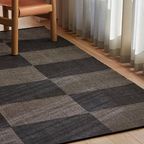 HAY Check Vloerkleed 200 X 300 Cm - Zwart - Tweedekans thumbnail 3