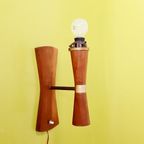 Nl11 – Jaren 50 Wandlamp -Teak thumbnail 7