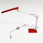 Duits Design Verstelbare Tl Bureaulamp, Gelakt Metaal thumbnail 5