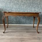 Antique Wooden Side Table thumbnail 2