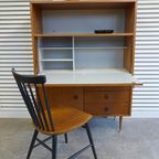 Mooie Vintage Highboard Midcentury Wandkast thumbnail 10