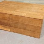 2 X Rustieke Houten Salontafel / Bijzettafel P/p/s thumbnail 2