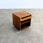 Vintage Sidetable | Bijzettafel Met Lade | Jaren 60 | Teak thumbnail 2
