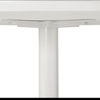 Witte Ronde Tulptafel In Perfecte Staat Doorsnede 90 Cm thumbnail 5