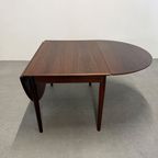 Vintage Verlengbare Eettafel In Palissander thumbnail 8