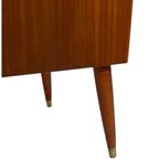 Vintage Kastje Compact Dressoir Jaren 60 Teak Fineer Zweden thumbnail 13