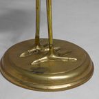 Mid-century Messing Kraanvogel Sculptuur Vintage, 1970s thumbnail 9