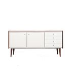 Vintage Dressoir Wengé Met Wit, 1960S thumbnail 2