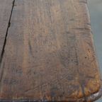 Geweldige Antieke Franse Eettafel Met Een Waanzinnig Blad Uit Eind 18e Eeuw thumbnail 13