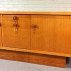 Vintage Art Deco Dressoir Lowboard Wandmeubel thumbnail 3