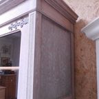 Grote 2-Deurs Schoolkast In Eik "White Wash". thumbnail 9