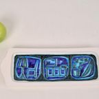 Vintage Cakeschaal Henk Potters Keramiek Handmade '61 Schaal thumbnail 9