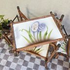 Jaren 60 Etagere Plantentafel Bamboe En Keramiek thumbnail 11