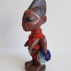 Yoruba Ibeji-Figuur, Tweelingfiguur, Nigeria thumbnail 4