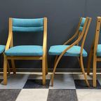 4 Dining Chairs By Ludvik Volak 1960S thumbnail 3