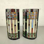 Duo Wandlampen In Tiffany Stijl thumbnail 2