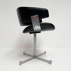 Zwartlederen Artifort Fauteuil, 1970S thumbnail 4