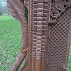 Carved Wooden Newari Window From Nepal thumbnail 8