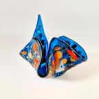 Vintags Mondgeblazen Waxinehouder Zakdoek Vaas Stijl thumbnail 3