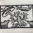 Keith Haring Untitled, 1982 Dogs With Ufo’s Licensed By Artestar, New York thumbnail 2
