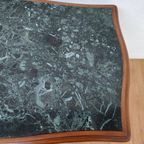 Vintage Keukentafel Eettafel Eetkamertafel Met Marmer Blad thumbnail 9