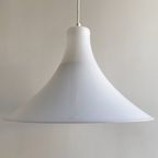 Vintage Witte Plexiglas Heksenhoed Lamp / Hanglamp thumbnail 5