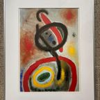 Miro Art-Print Van Schilderij Femme Iii , 65 X 50 Cm thumbnail 2