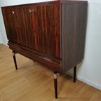 Vintage Mid Century Highboard, Barkast, Wandmeubel, Wandkast thumbnail 8